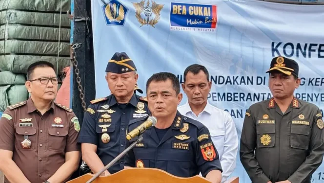 
 Bea Cukai dan Tim Gabungan Gagalkan Penyelundupan Rp 30 Miliar di Jambi