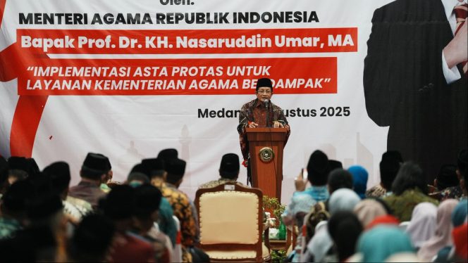 
 Menag Nasaruddin Umar Ingatkan ASN Kemenag Jaga Sinergitas dan Akhlak Mulia