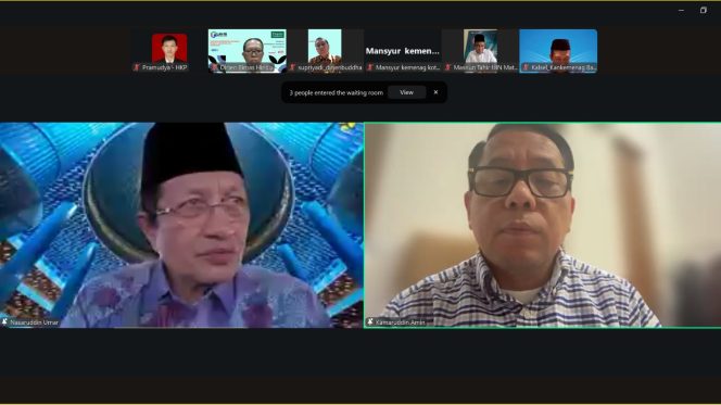 
 Menag Nasaruddin Umar Minta ASN Kemenag Jadi Teladan dan Penyebar Pesan Damai