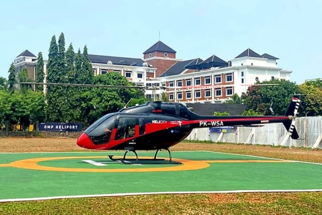 
 Hindari Macet, Pengusaha di Jakarta Sewa Helikopter Rp 30 Juta per Jam