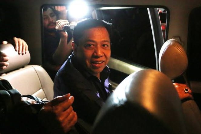 
 Setya Novanto Kini Bebas, Markus Nari Masih di Balik Jeruji