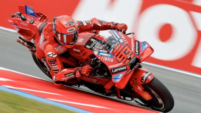 
 Marc Marquez Tembus Tercepat di Practice MotoGP San Marino 2025