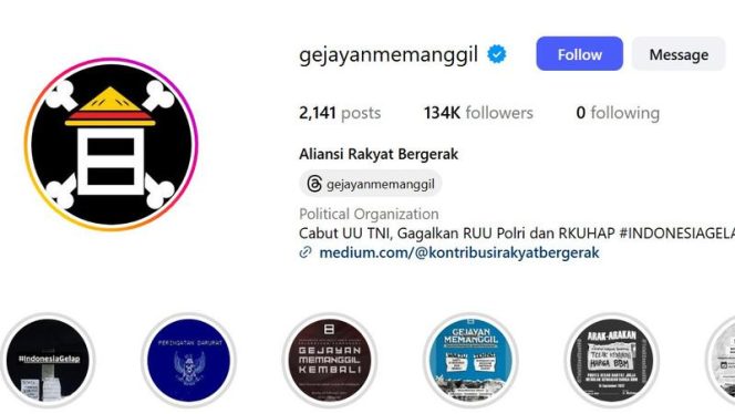 
 Admin Instagram Gejayan Memanggil, Syahdan Husein, Dikabarkan Ditangkap Polisi di Bali
