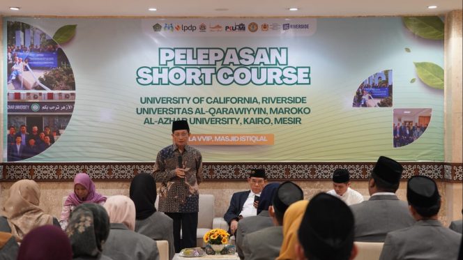 
 Menag Nasaruddin Umar Lepas 82 Mahasiswa Short Course ke Luar Negeri
