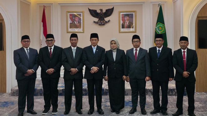 
 Menag Nasaruddin Umar Lantik 7 Pejabat Baru, Ingatkan Pentingnya Integritas di Kemenag