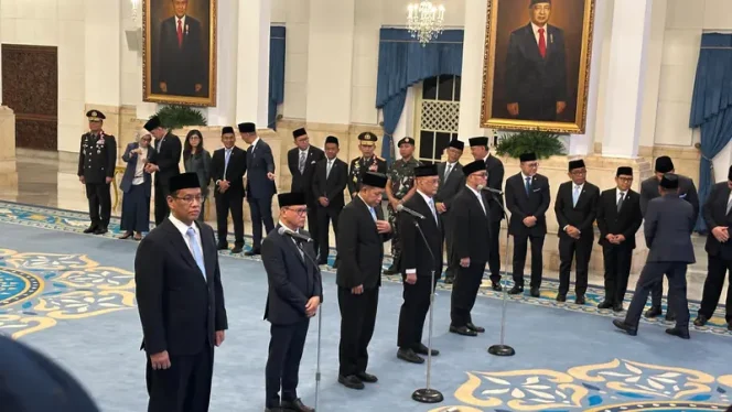 
 Reshuffle Kabinet Merah Putih, Prabowo Lantik Sejumlah Menteri Baru