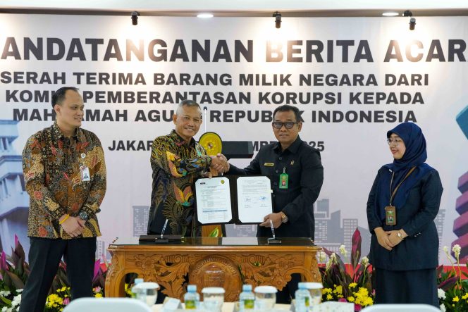 
 KPK Serahkan Aset Rampasan Rp3,7 Miliar ke Mahkamah Agung, Tegaskan Komitmen Pemulihan Aset untuk Pelayanan Peradilan