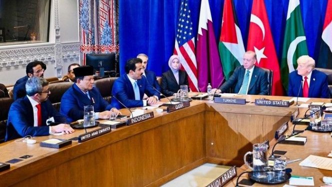 
 Presiden Prabowo Hadiri Pertemuan Multilateral Soal Timur Tengah di PBB atas Undangan Presiden AS Donald Trump