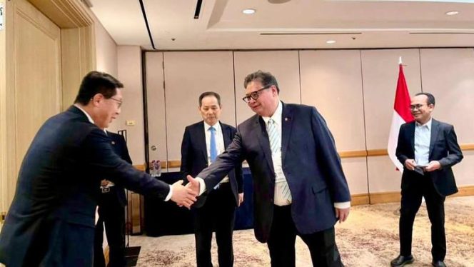 
 Airlangga Hartarto Apresiasi Investasi USD3,9 Miliar Lotte Chemical di Cilegon