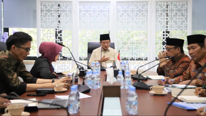 
 Menag Nasaruddin Umar dan BPS Kolaborasi Hitung PDB Satelit Syariah: Potensi Ekonomi Umat Bisa Capai Rp1.000 Triliun