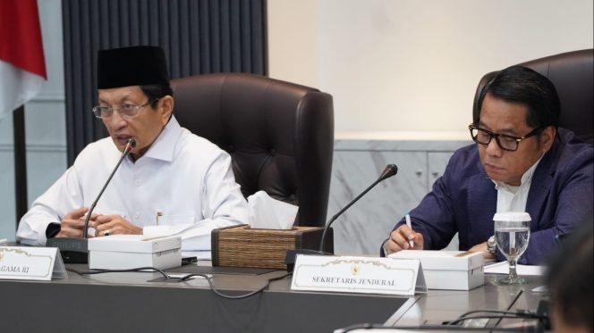 
 Menag Nasaruddin Umar Tekankan Percepatan Transformasi Digital di Kementerian Agama