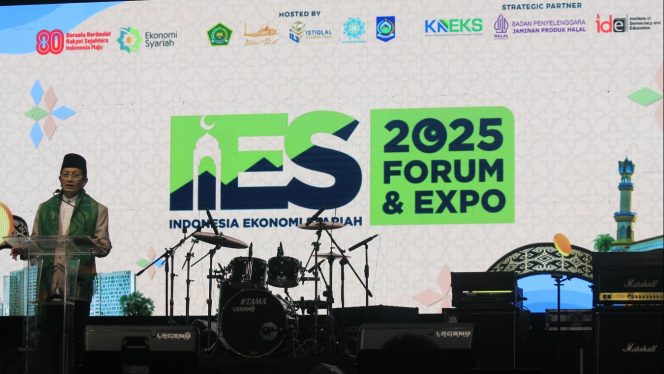 
 Menag Nasaruddin Umar Buka Indonesia Ekonomi Syariah Forum dan Expo 2025 di NTB: “Kita Garap Potensi Besar Ekonomi Umat”