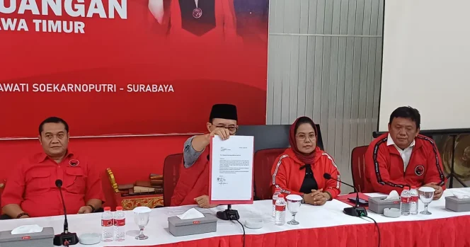
 Dua Legislator PDIP Jatim Mundur: Satu Tersangka Korupsi, Satunya Terlibat Dugaan Narkoba