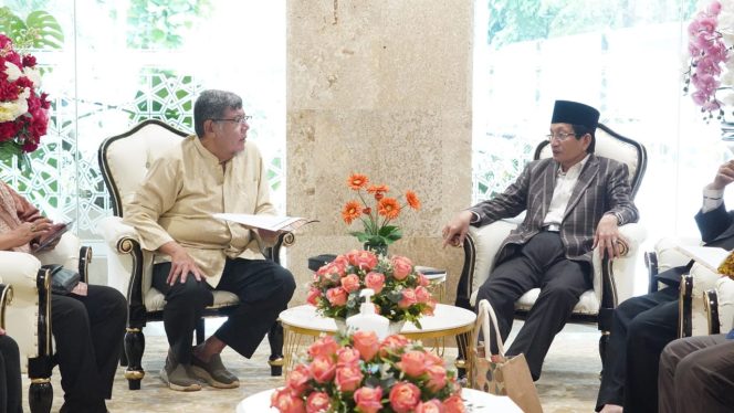 
 Menag Nasaruddin Umar Terima Pengurus IAEI, Bahas Penguatan Peran Ekonomi Islam dalam Pembangunan Nasional