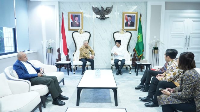 
 Menag Nasaruddin Umar dan Danantara Bahas Penguatan Ekosistem Ekonomi Umat dan Wakaf Produktif