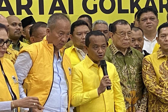 
 Golkar Salurkan Bantuan Rp 3 Miliar untuk Bencana di Aceh, Sumut, dan Sumbar, Bahlil Ajak Semua Elemen Bergerak Bersama