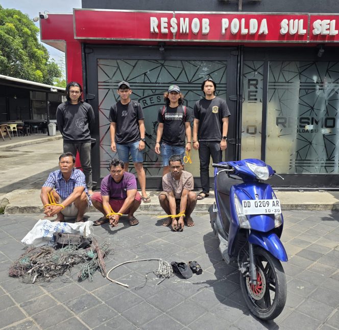 
 Polisi Amankan Tiga Pelaku Pencurian Kabel Tembaga di Makassar, Satu Komplotan Sudah Beraksi Berulang Kali