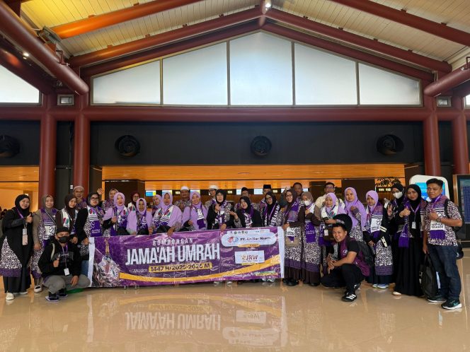 
 JRW–Annur Kembali Berangkatkan 81 Jamaah Umrah, Prioritaskan Pelayanan Prima