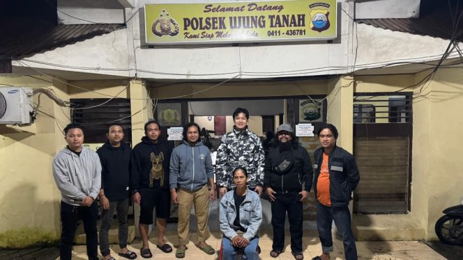 
 Resmob Polda Sulsel Ringkus Terduga Pencuri Ponsel di Ujung Tanah Makassar