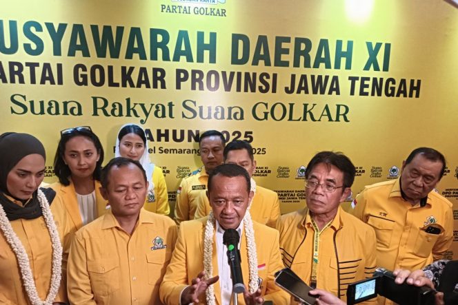 
 Bahlil Ingatkan Kader Golkar Bersatu di Musda XI Sulut, MEP Terpilih Pimpin DPD I