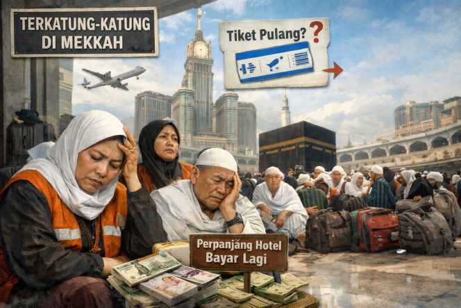 
 Terkuak! Hj Rismah dan Hj Basira Usman Diduga Aktor Utama Kisruh Jamaah Umrah Terlantar di Mekkah