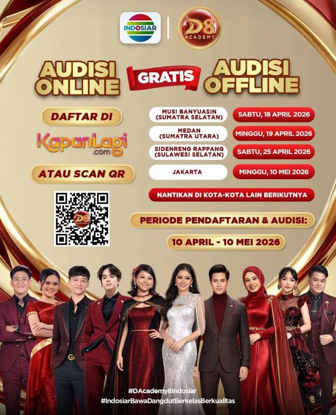 
 Resmi! Sidrap Jadi Lokasi Audisi DA8, Bupati SAR Siap Dukung Penuh