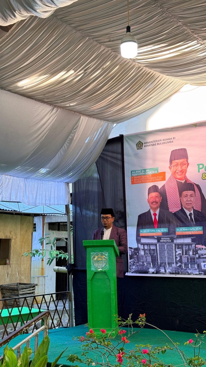 
 Penamatan As’adiyah Galung Beru, Ketua Yayasan Dr. Bunyamin Yapid Tegaskan Arah Pendidikan Berbasis Cinta