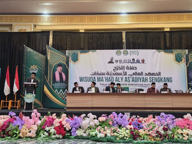 
 Ketua Yayasan Pondok Pesantren As’adiyah Hadiri Wisuda XIX Ma’had Aly As’adiyah, Tekankan Loyalitas dan Menjaga Nama Baik Pesantren