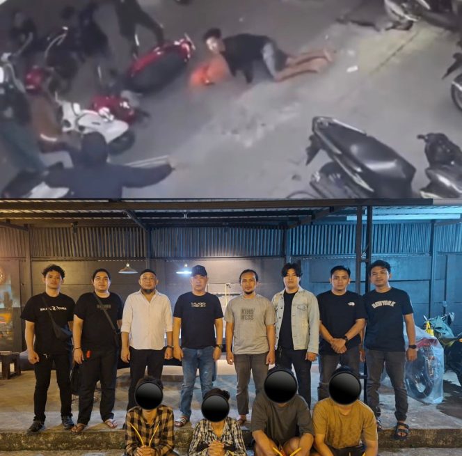 
 Empat Pelaku Utama Geng Motor di Makassar Ditangkap Polisi, Aksi Brutal Terungkap
