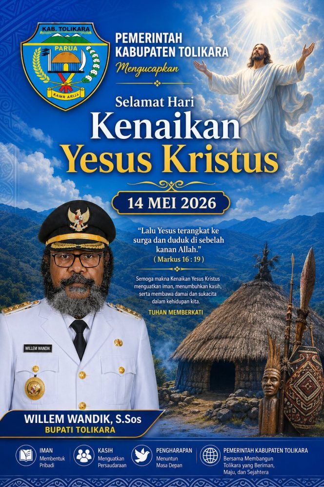 
 Amanat Kristus di Tanah Injil: Membangun Tolikara dalam Damai dan Pengharapan