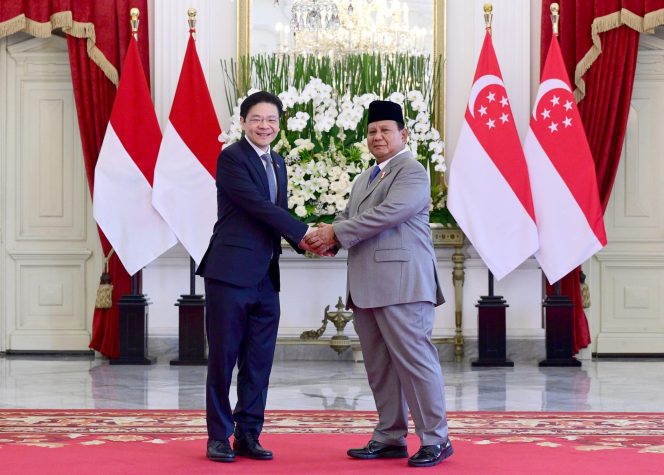 
 Prabowo Terima Kunjungan Kenegaraan PM Singapura Lawrence Wong, Bahas Penguatan Kerja Sama Bilateral