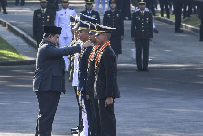 
 Presiden Prabowo Lantik 1.177 Perwira Remaja TNI-Polri, Empat Lulusan Terbaik Raih Adhi Makayasa
