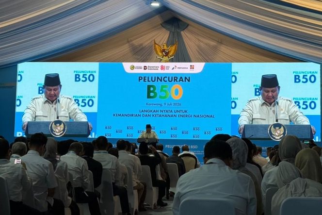 
 Presiden Prabowo Resmikan Biodiesel B50, Indonesia Jadi Negara Pertama Terapkan Mandatori B50