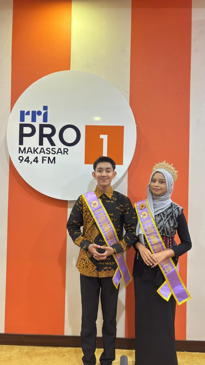 
 Inspiratif! Puteri Ekraf Sulselbar 2026 Aura Malaeka Gaungkan Misi UMKM Luwu Timur Mendunia di RRI Pro 1 Makassar